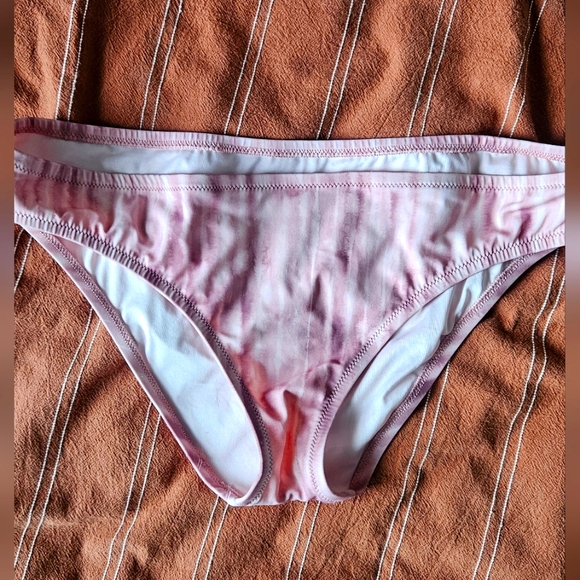 Shade and Shore Pink Tie Dye Bikini Medium - Picture 2 of 4